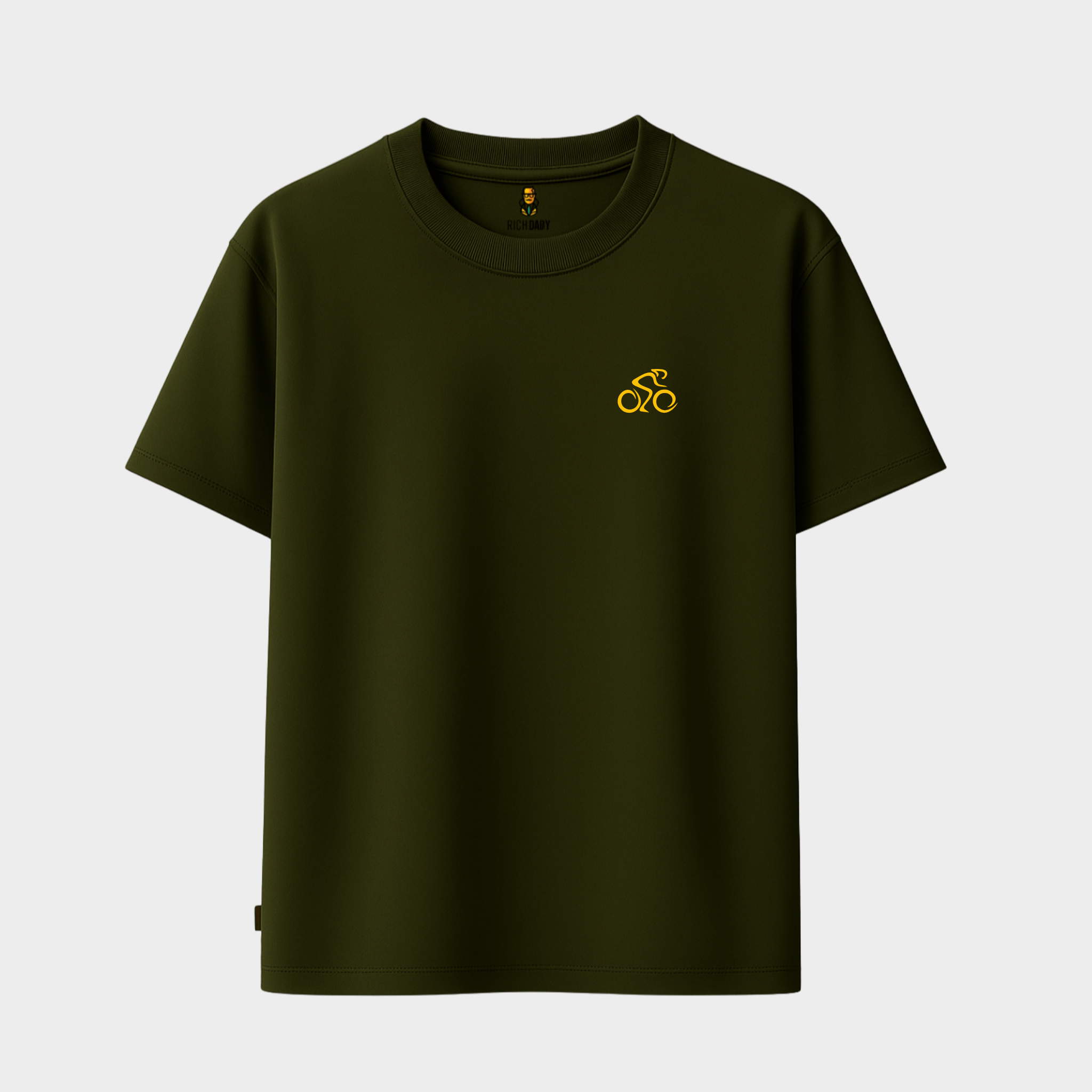 RICHDADDY BMX Rider T-Shirt | Premium 240 GSM Bio-Wash Cotton Tee