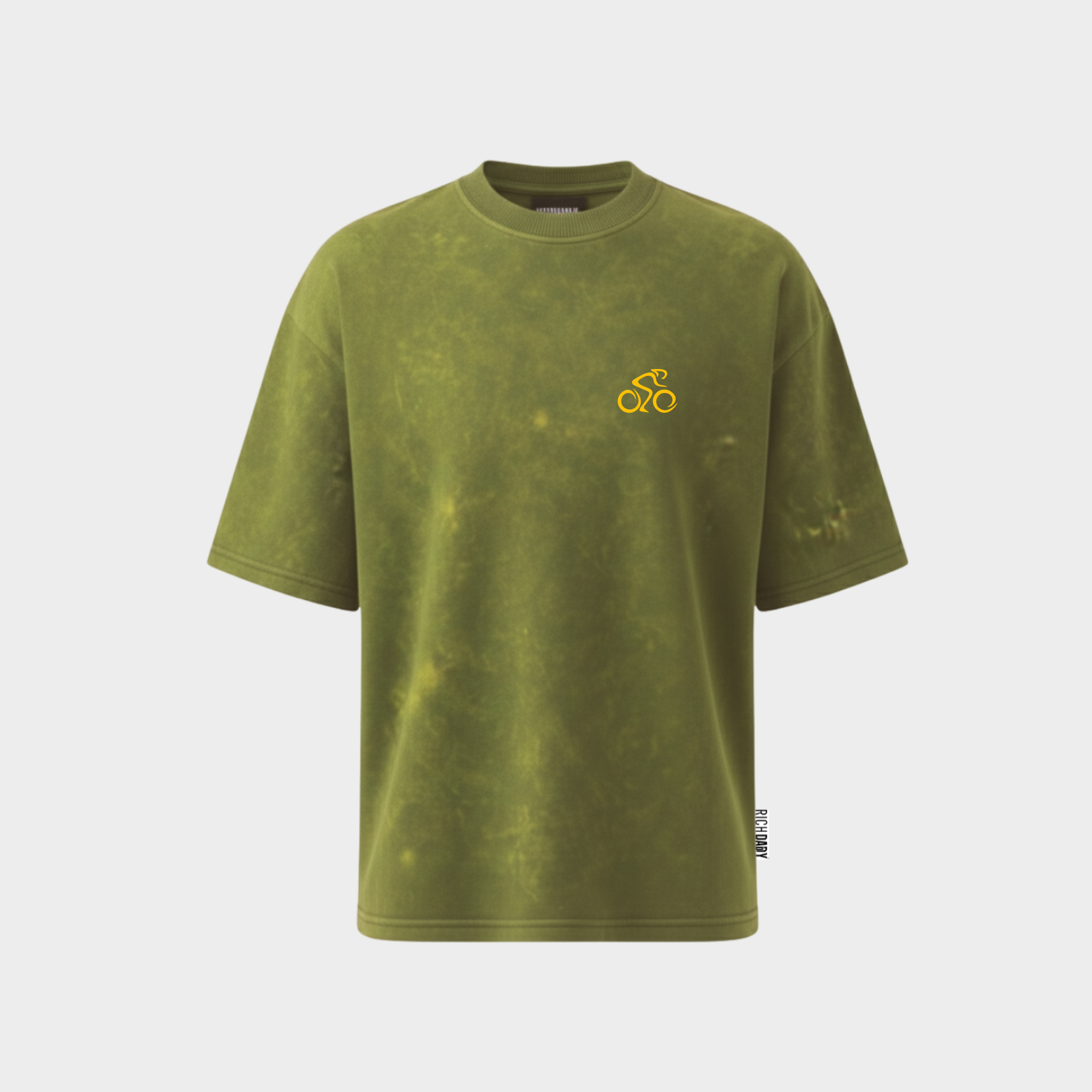 RICHDADDY BMX Rider T-Shirt | Premium 240 GSM Bio-Wash Cotton Tee
