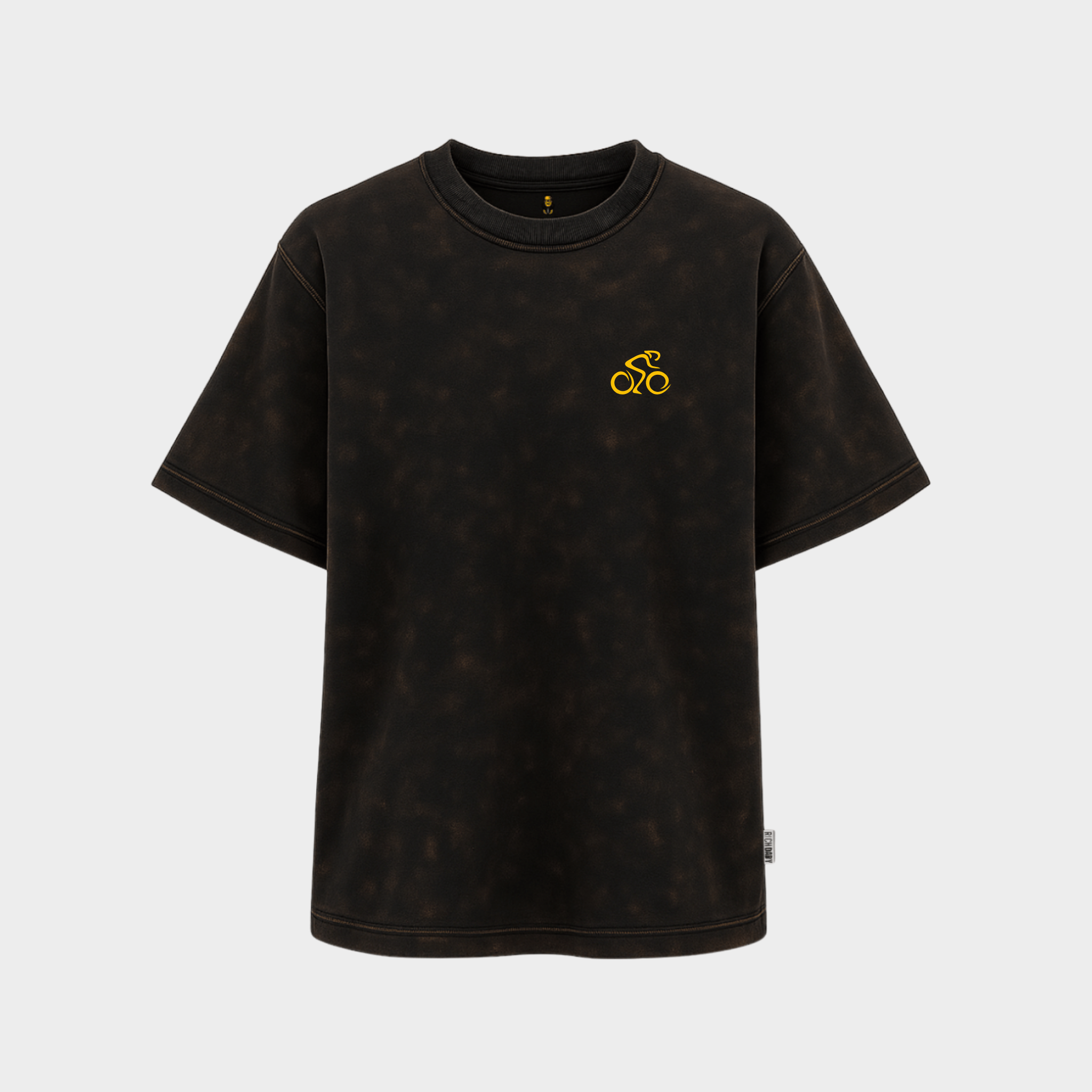 RICHDADDY BMX Rider T-Shirt | Premium 240 GSM Bio-Wash Cotton Tee