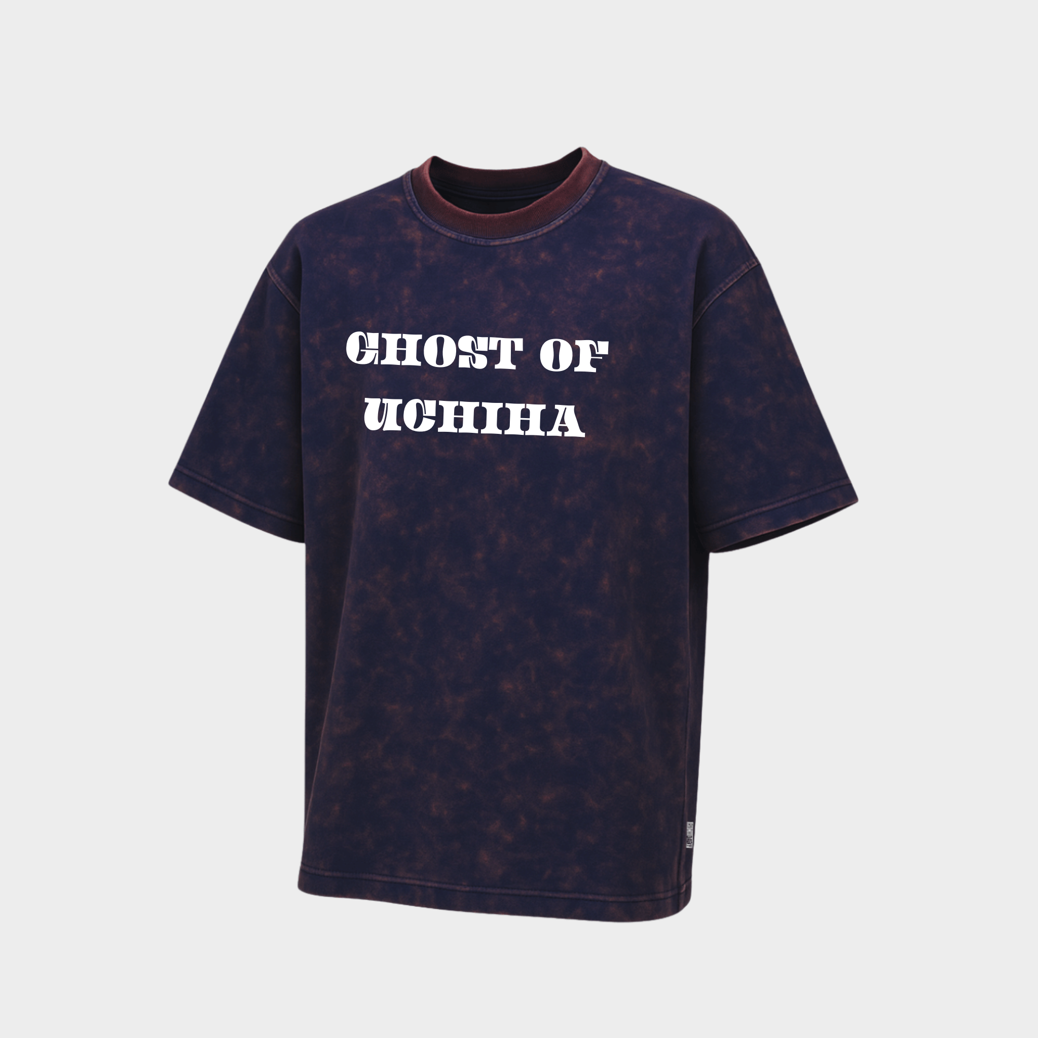 Richdaddy Ghost of Uchiha Anime T-Shirt | 240 GSM Thick Cotton