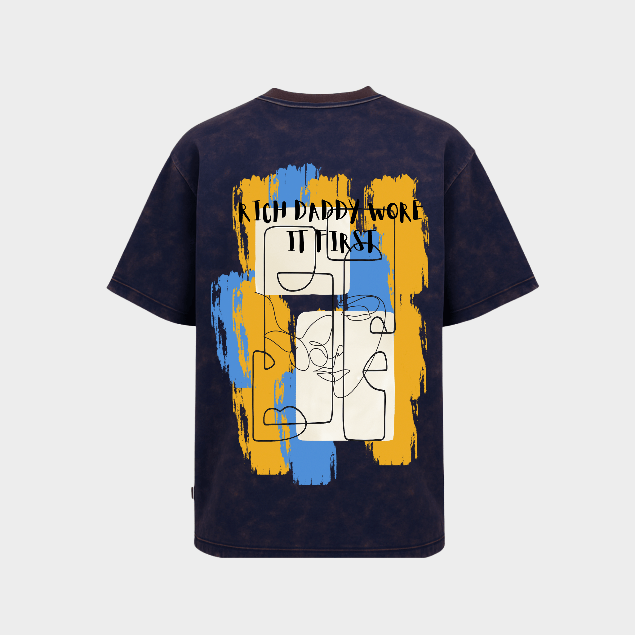 Oversized Streetwear T-Shirts | RichDaddy Premium Cotton Collection