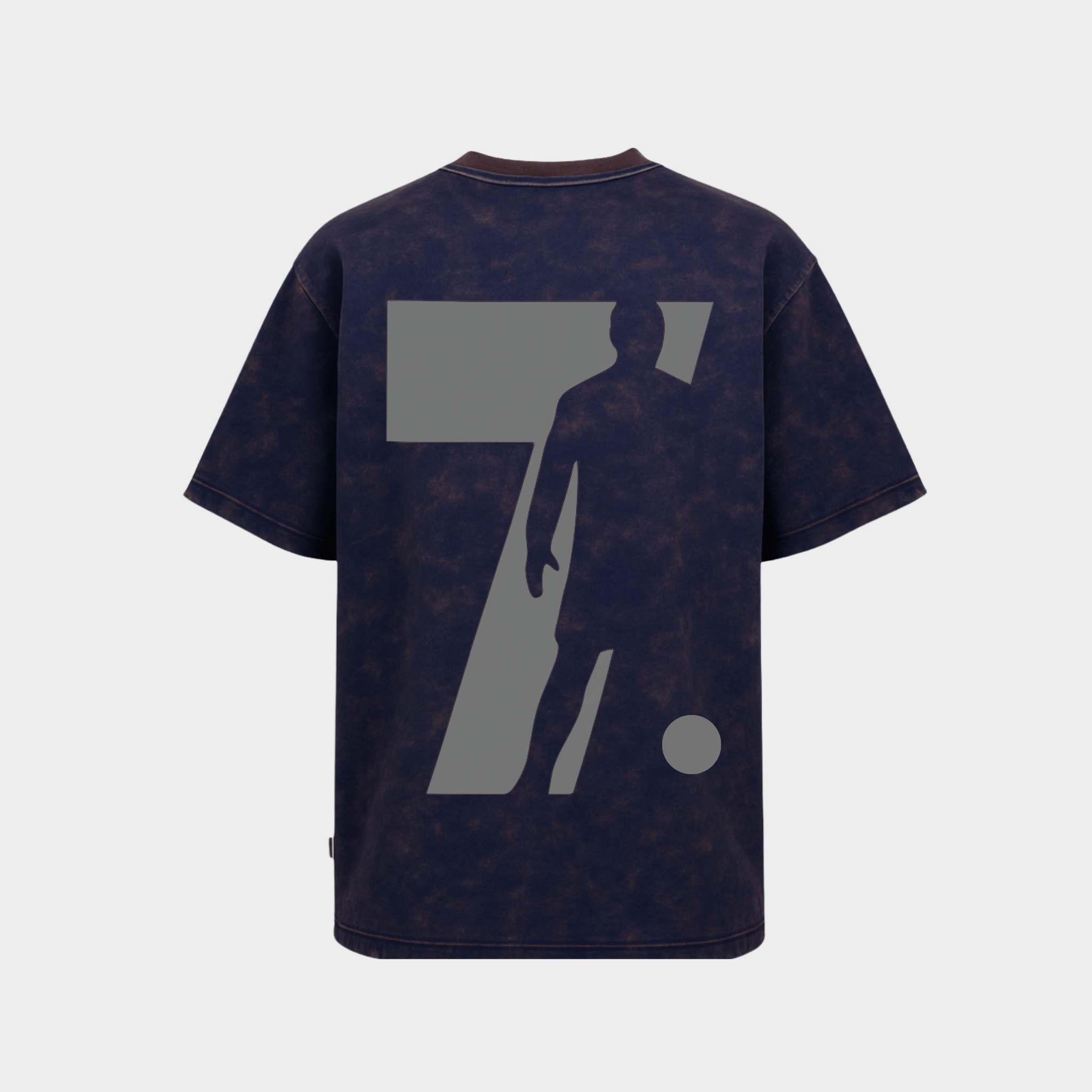 RICHDADDY Ronaldo CR7 Inspired  Five sleeve T-Shirt | Premium 240 GSM Bio-Wash Cotton