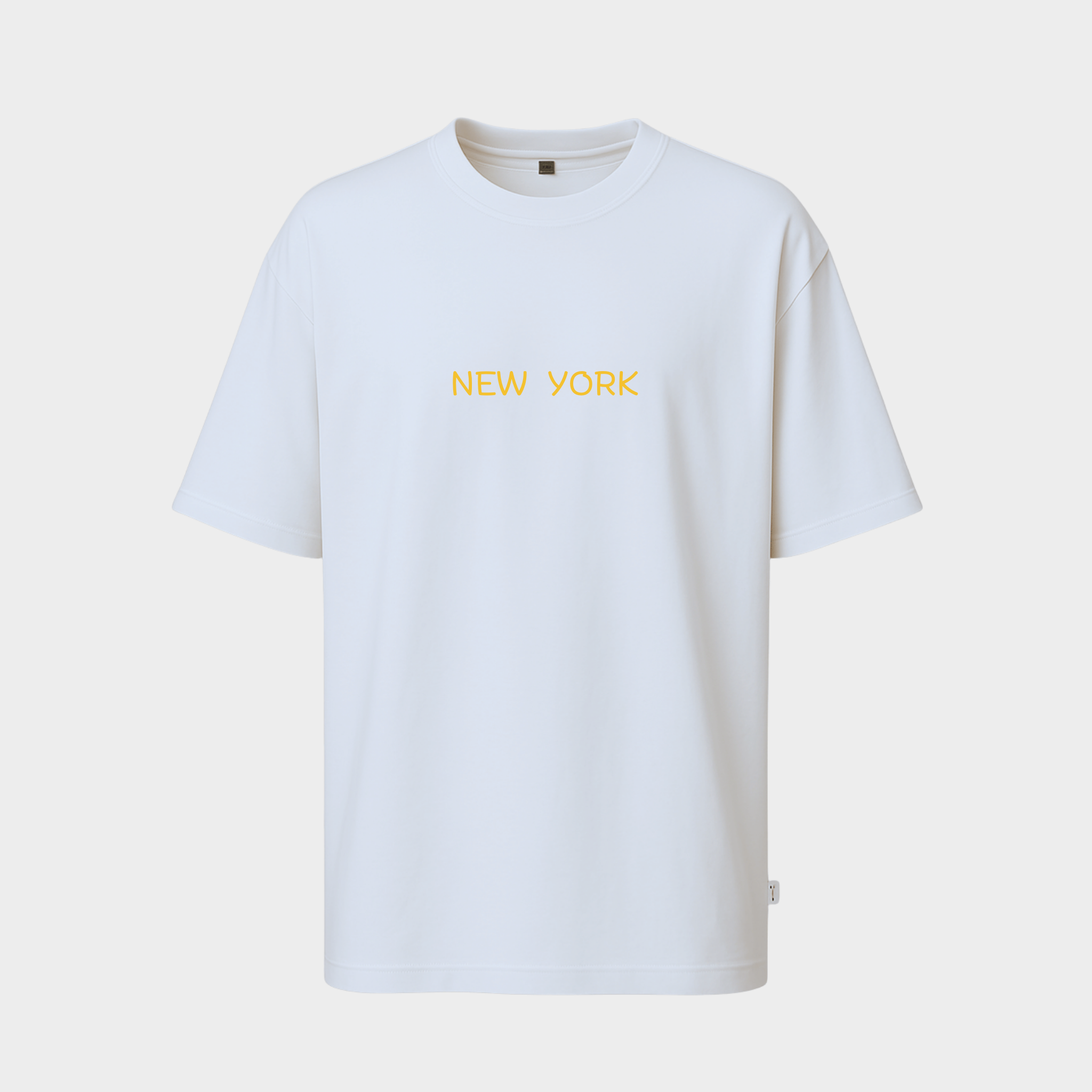 Richdaddy New York Oversized T-Shirt | 240 GSM Thick Cotton, Fade-Proof Print