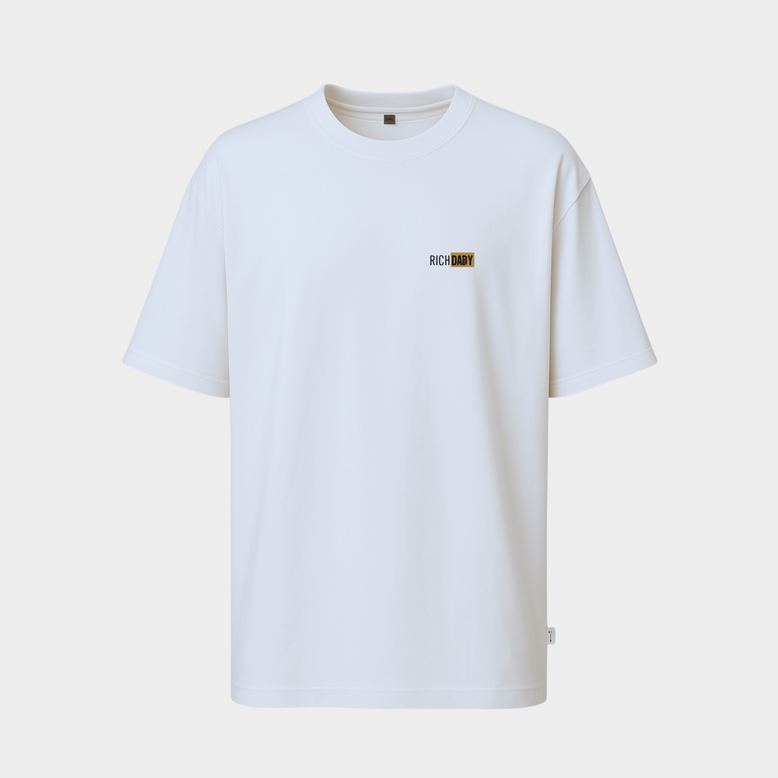 Richdaddy Christ Lives in Me T-Shirt | 240 GSM Thick Cotton Bio-Wash