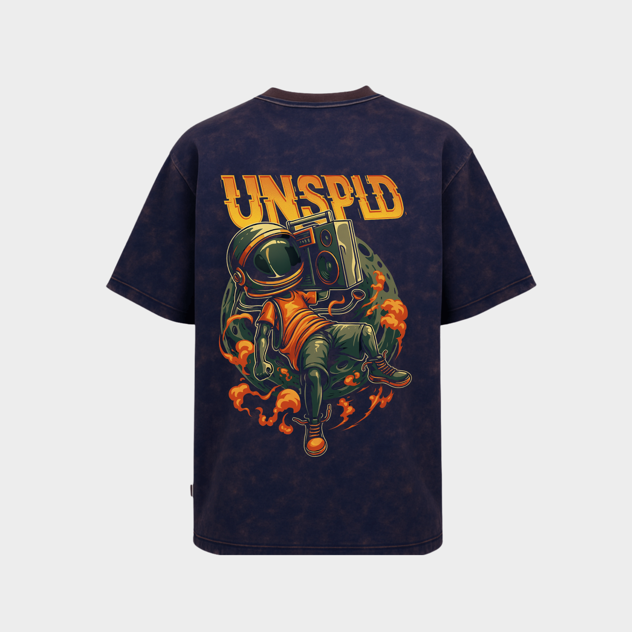 RICHDADDY UNSPD Graphic T-Shirt | 240 GSM Bio-Wash Cotton | Premium Print