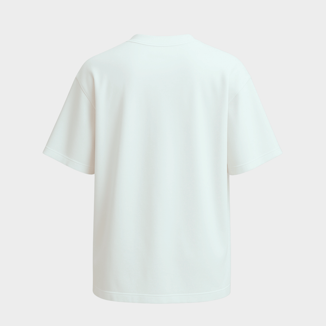 RICHDADDY Messi evolution oversized white t shirt front view