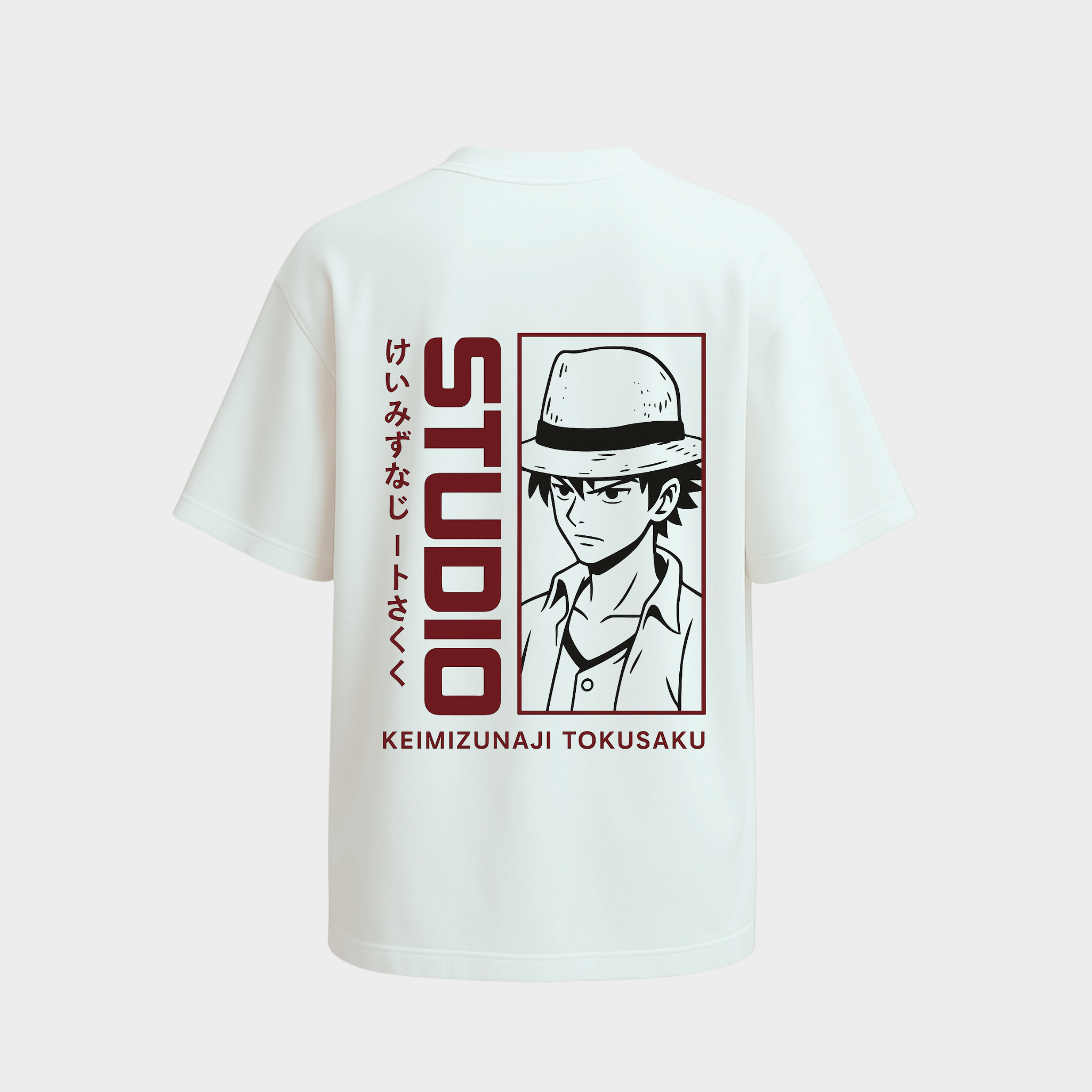 Richdaddy Studio Oversized T-Shirt | 240 GSM Thick Cotton Print