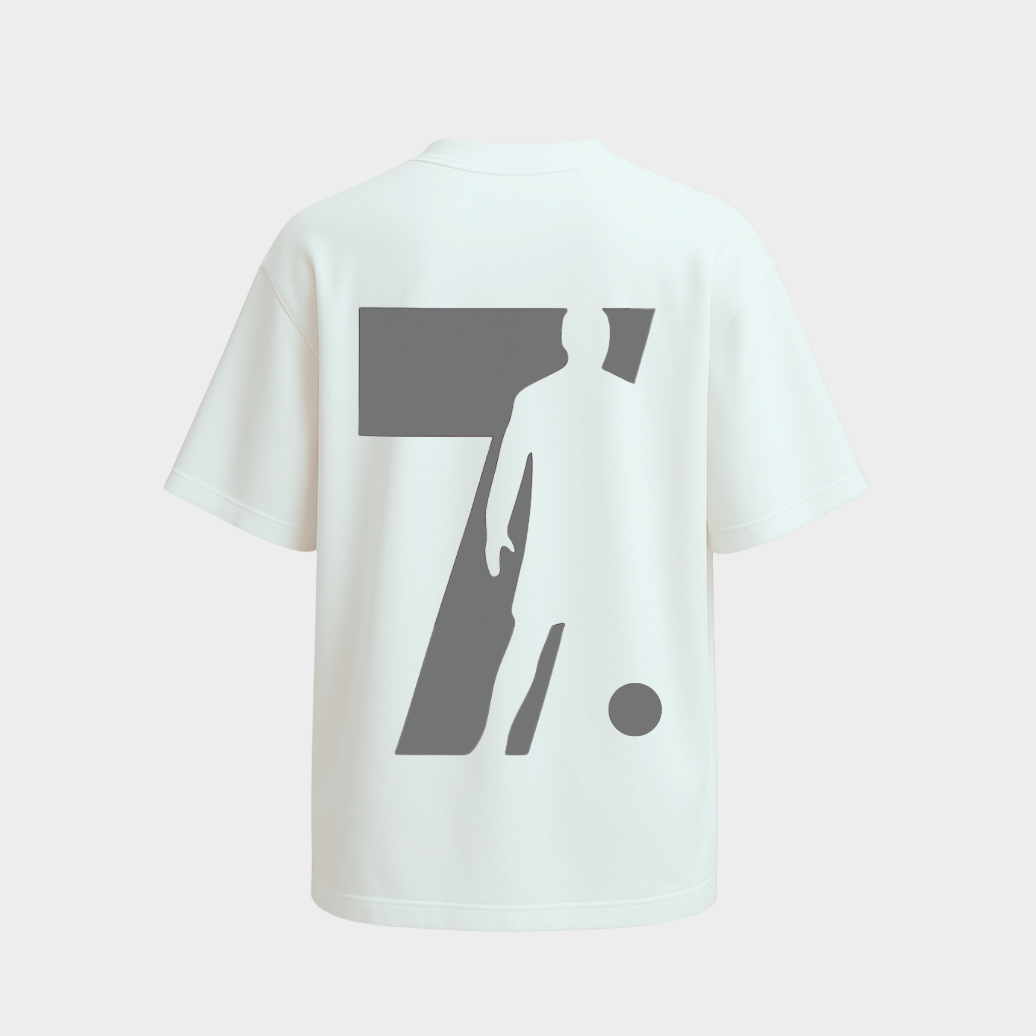 RICHDADDY Ronaldo CR7 Inspired  Five sleeve T-Shirt | Premium 240 GSM Bio-Wash Cotton
