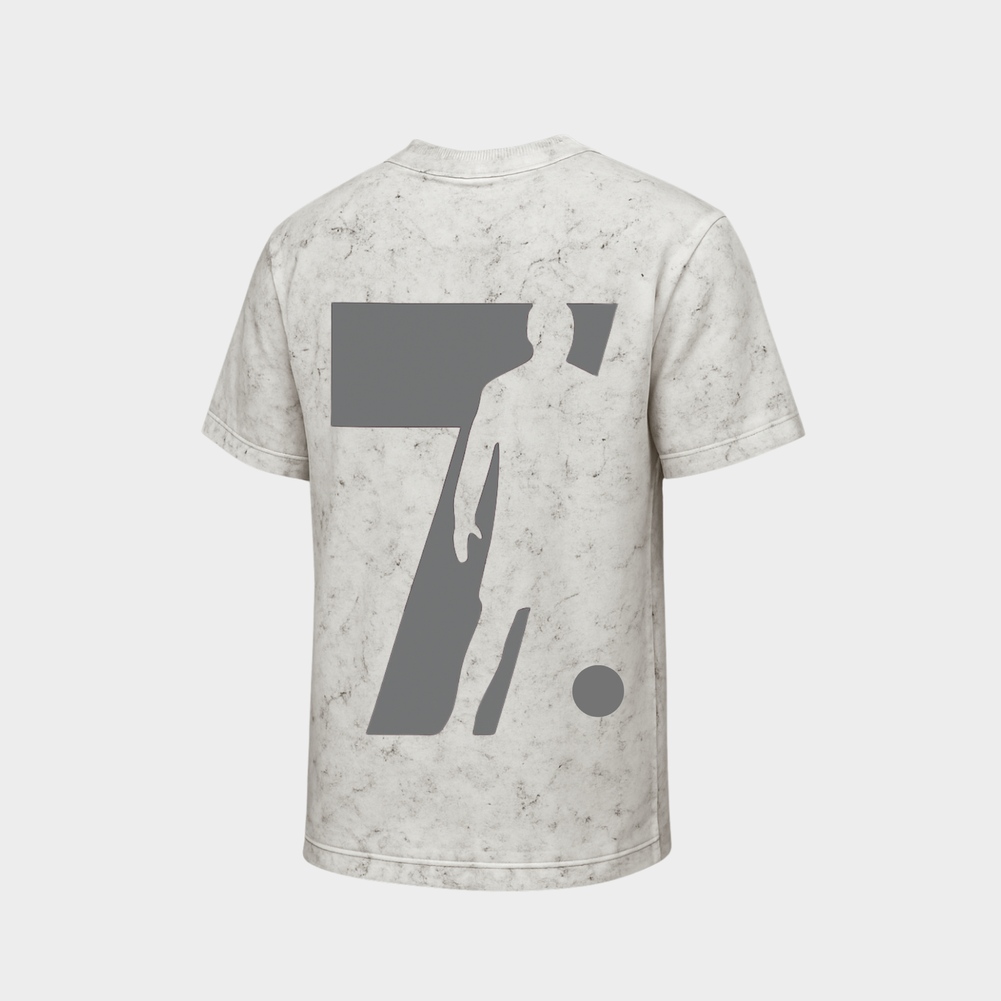 RICHDADDY Ronaldo CR7 Inspired  Five sleeve T-Shirt | Premium 240 GSM Bio-Wash Cotton