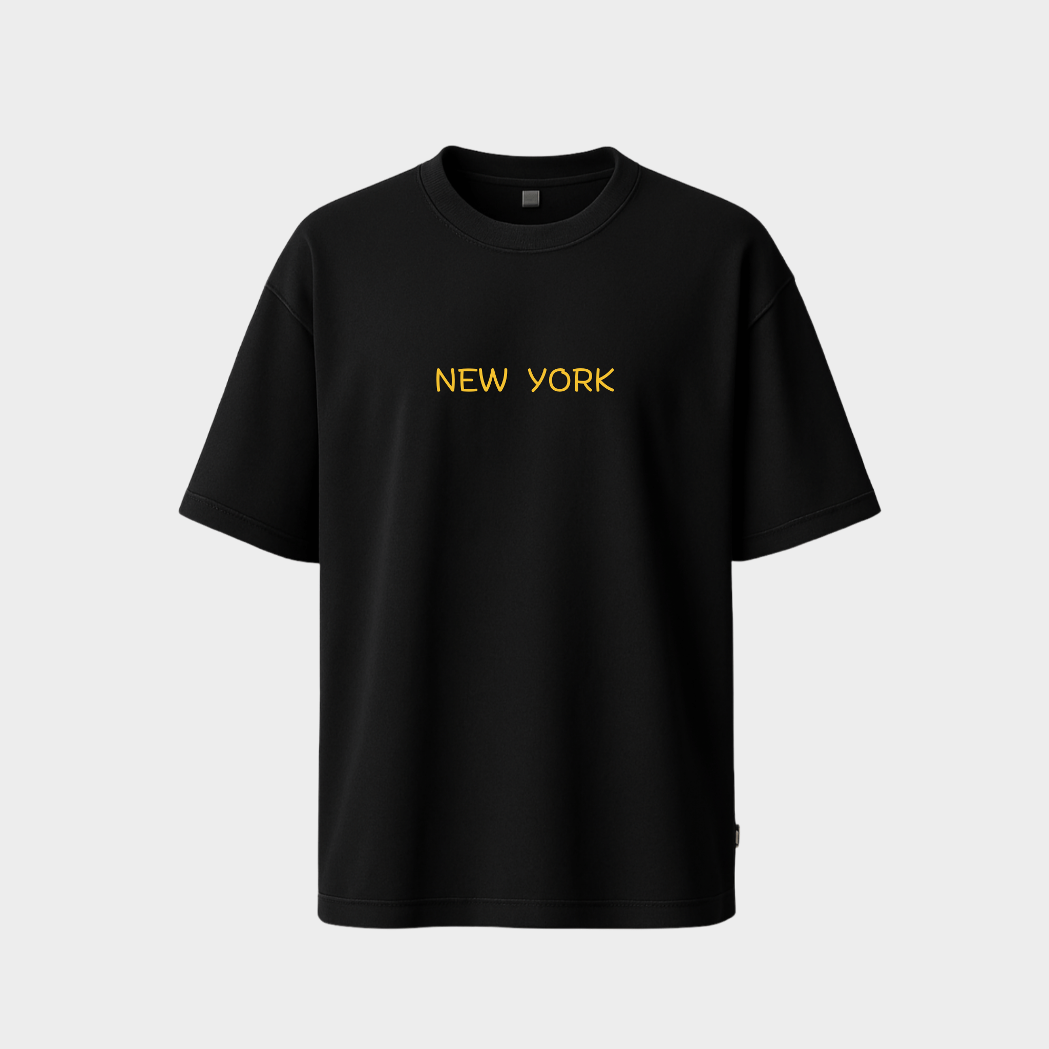 Richdaddy New York Oversized T-Shirt | 240 GSM Thick Cotton, Fade-Proof Print