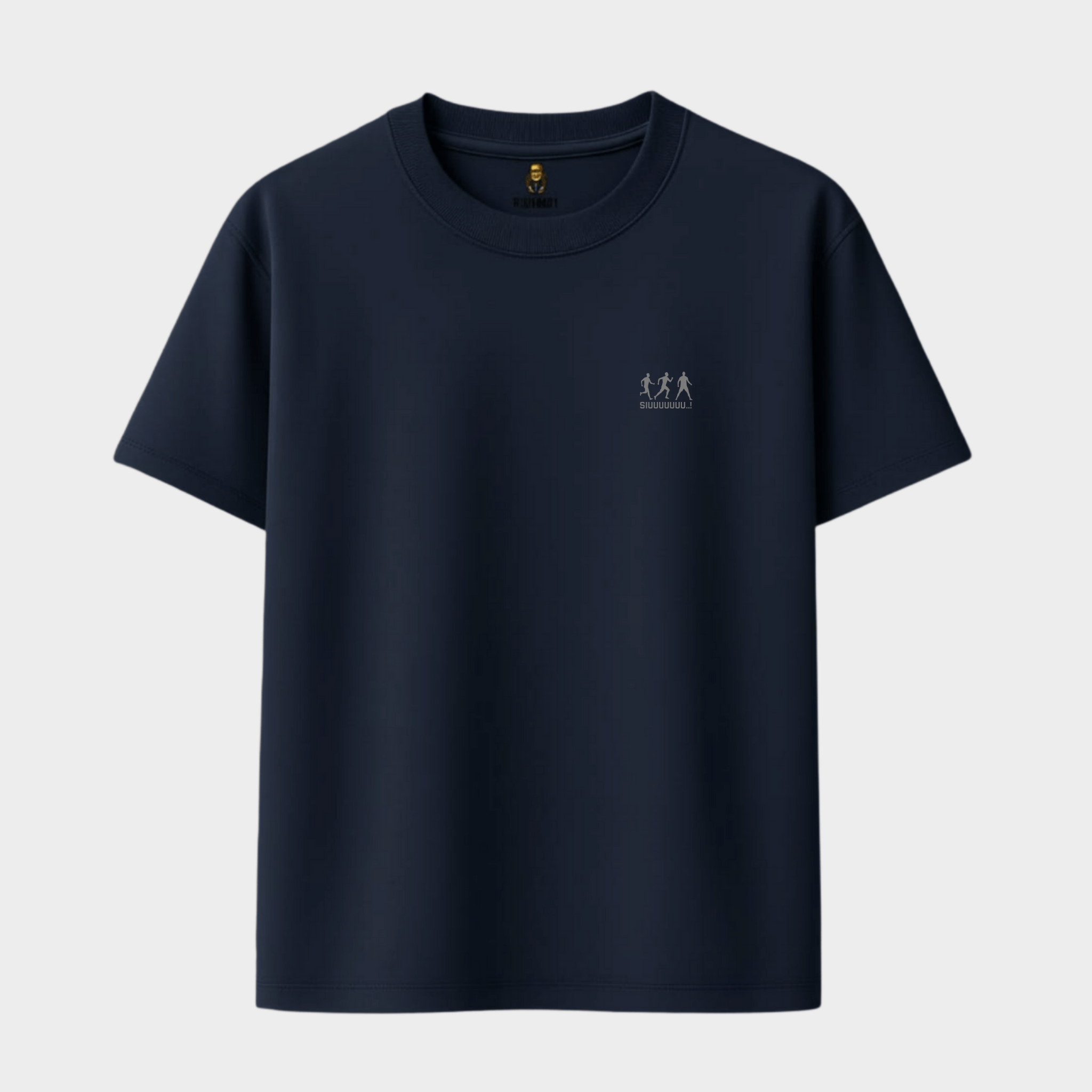 RICHDADDY Ronaldo CR7 Inspired  Five sleeve T-Shirt | Premium 240 GSM Bio-Wash Cotton