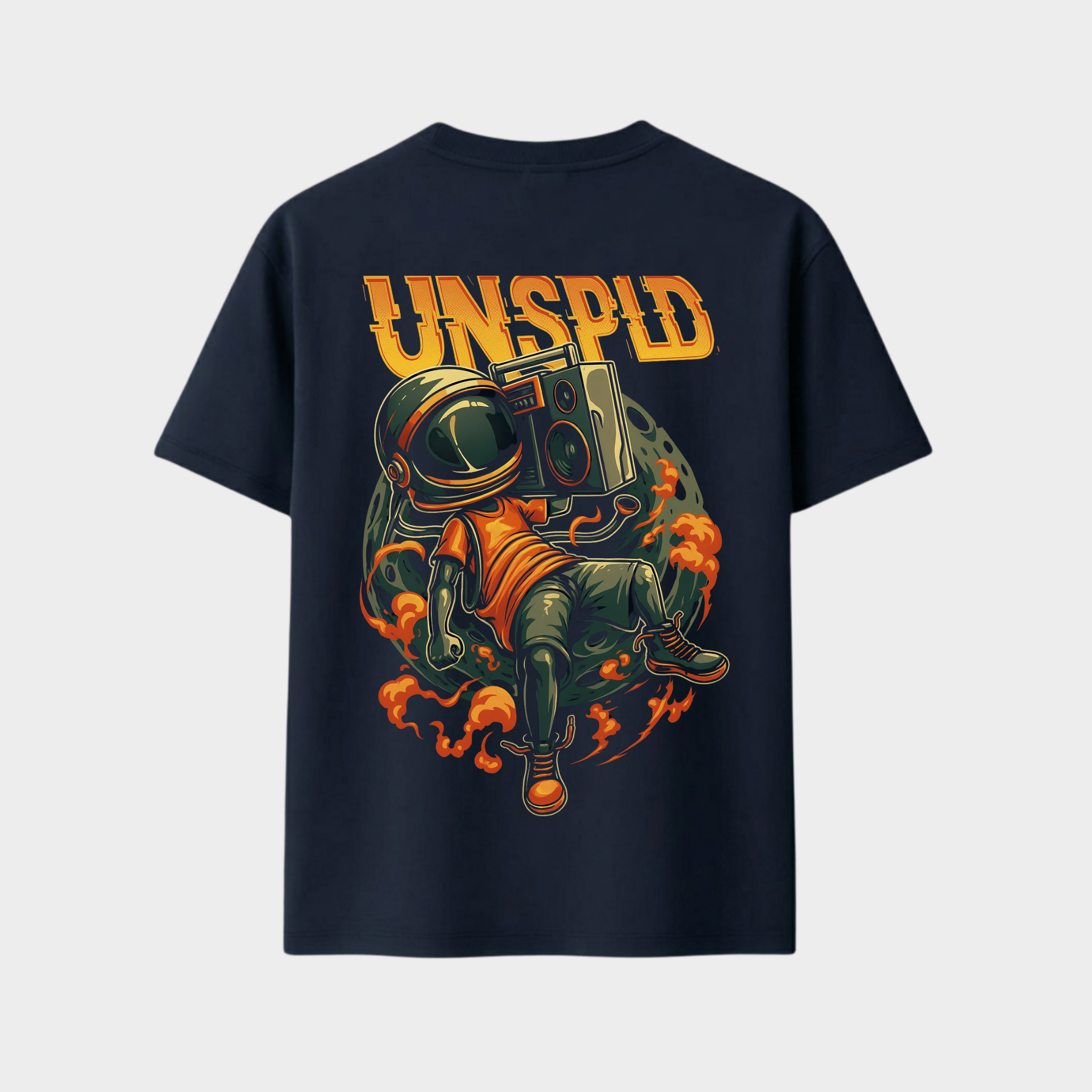 RICHDADDY UNSPD Graphic T-Shirt | 240 GSM Bio-Wash Cotton | Premium Print