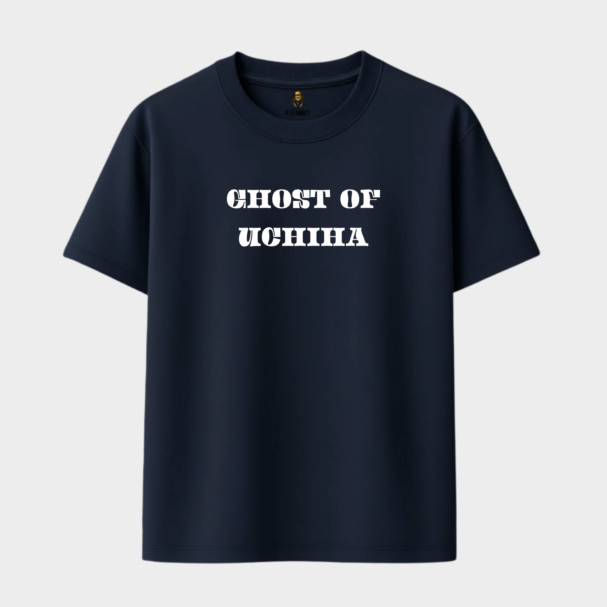 Richdaddy Ghost of Uchiha Anime T-Shirt | 240 GSM Thick Cotton