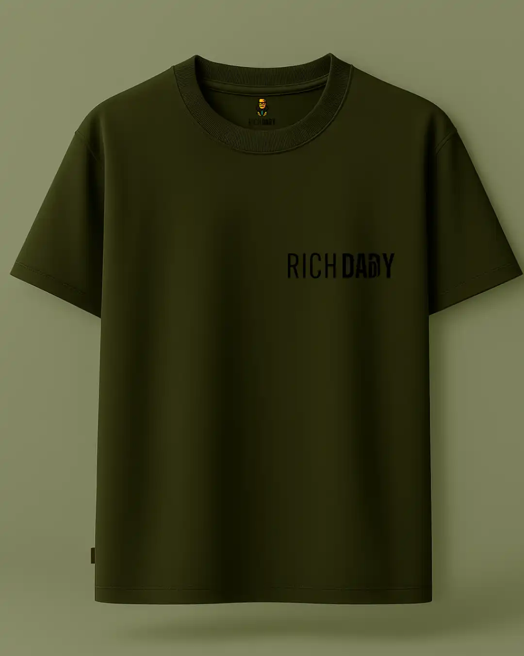 Miltery Green-PREMIUM FIVESLEEVE T-SHIRTS