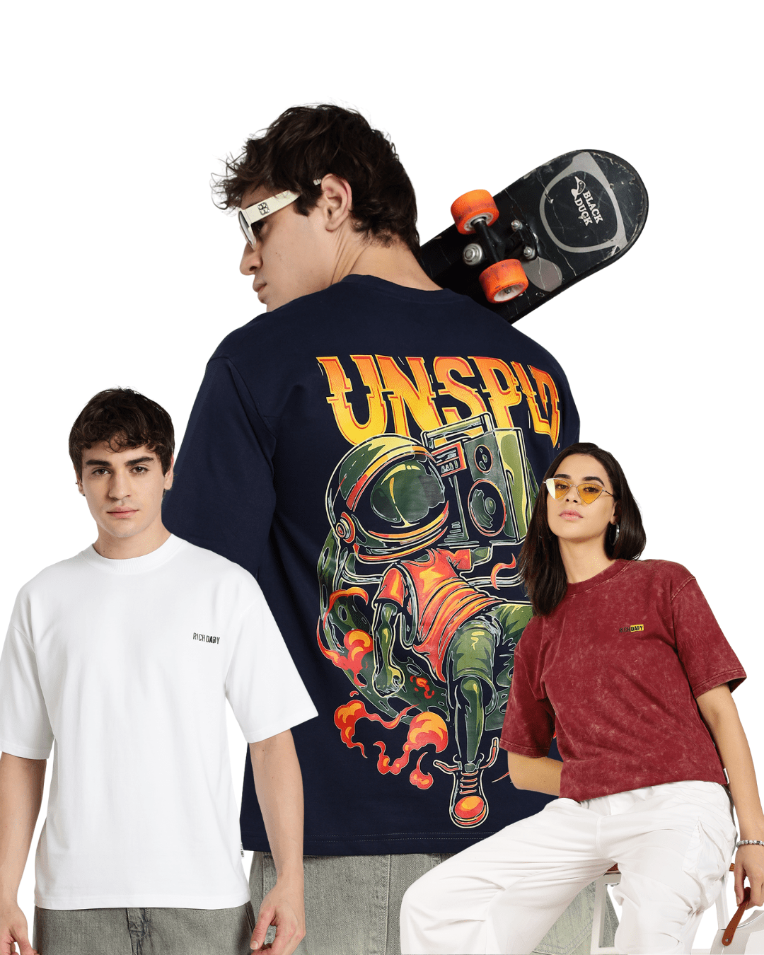 Oversized Unisex T-Shirt | 240 GSM Heavy Cotton | Premium Streetwear India| OFFERS